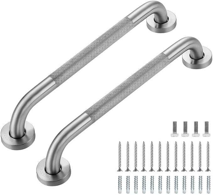 Grab Bars for Shower, 1 Pack 16-Inch Anti Slip Shower Handles for Elderly by RavinteHardware