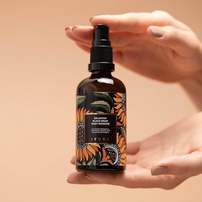 iYURA Balaayah Black Gram Body Booster | Natural Body Oil - Image 5