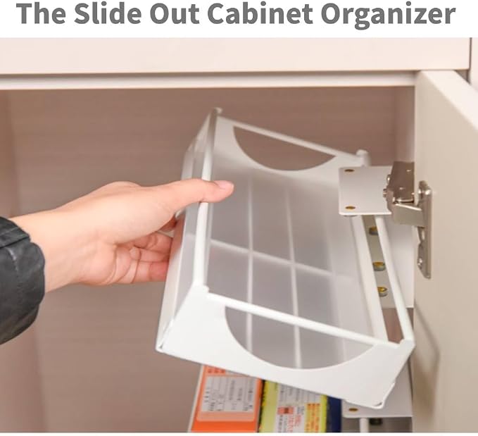 Under Sink Organizer Sliding Storage Rack - Image 5
