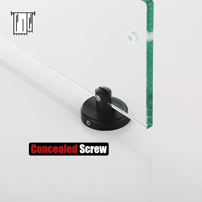 JQK Bathroom Glass Shelf, Shelf - Image 8