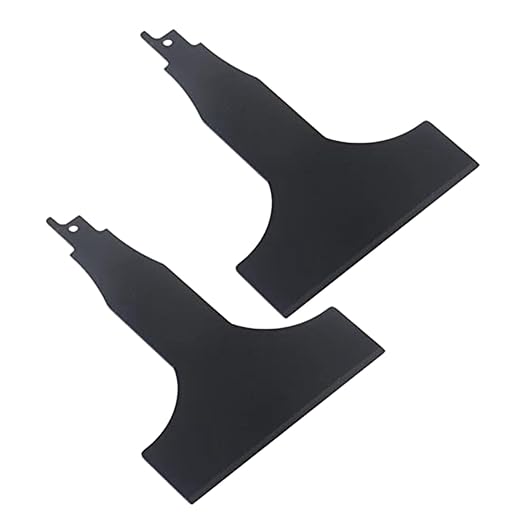 2pcs 4 inch HCS reciprocating Saw Blade Saber Shovel Length Cleaning Tool by Vearter