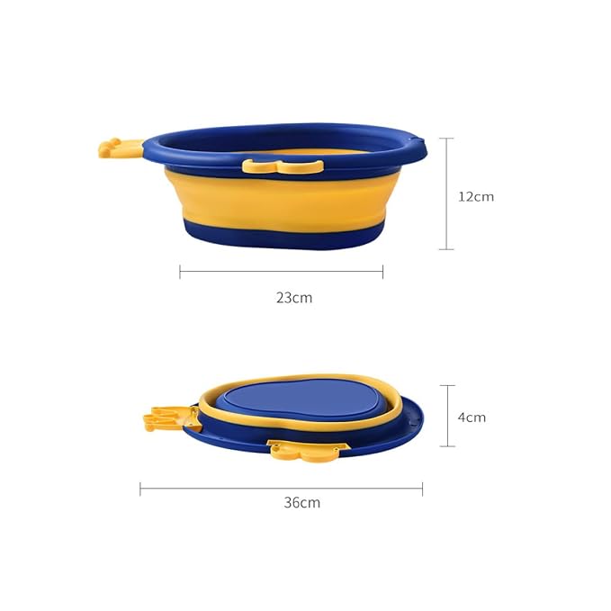 Portable Cartoon Washbasin for Lightweight Foldable PP Basin - Image 2