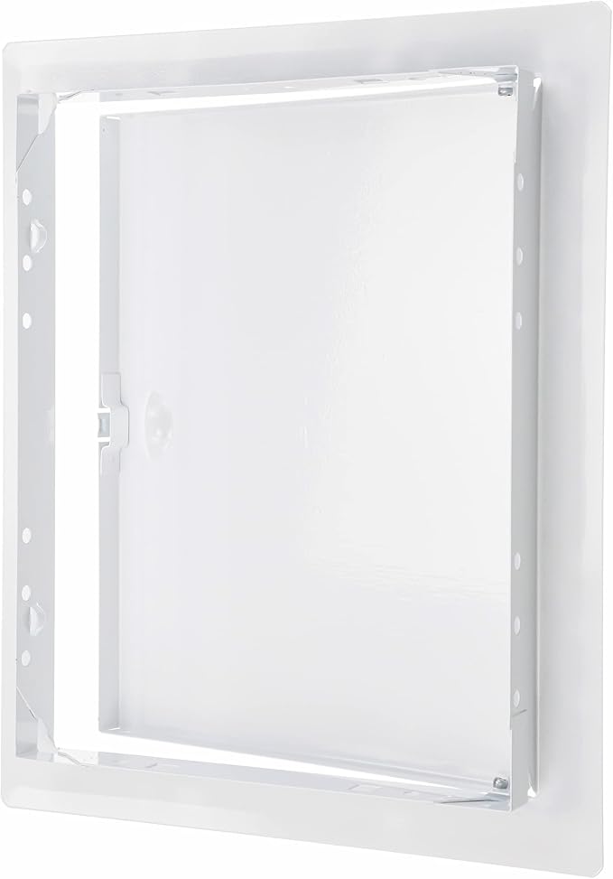 8" x 10" White Metal Access Door. Shaft Door Panel - Image 5