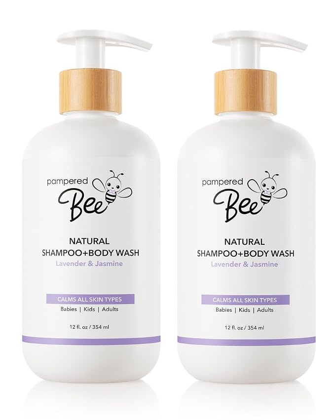 Shampoo & Body Wash, 2-in-1 Natural Formula by PamperedBee