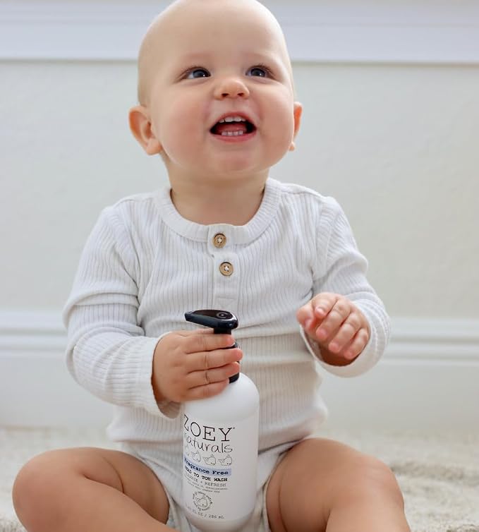 Absolutely Natural Zoey Naturals Fragrance-Free Head to Toe Baby & Toddler Wash - Image 6