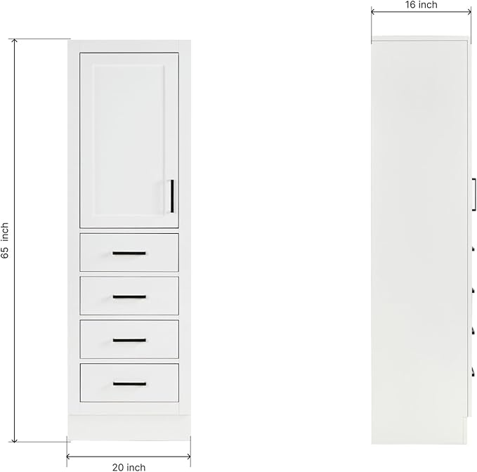 ARIEL Bathroom Storage Cabinet - Image 2