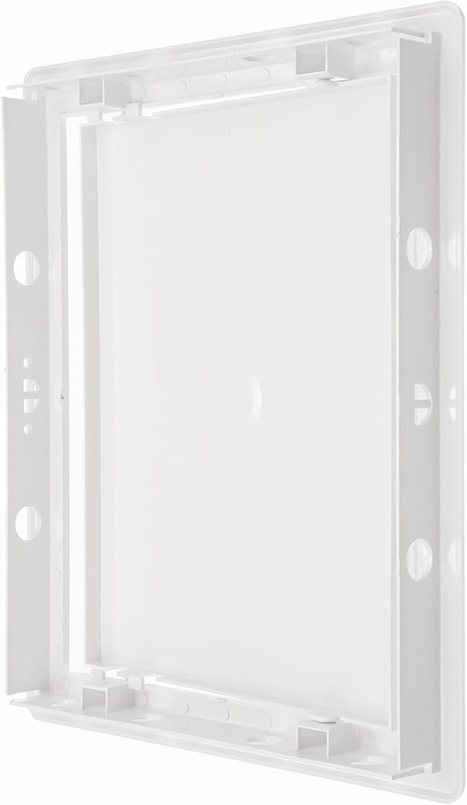 8" x 10" White Plastic Access Panel. Service Shaft Door Panel. Plumbing - Image 5