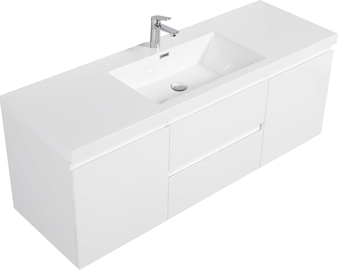 60" Floating Bathroom Vanity - Image 9