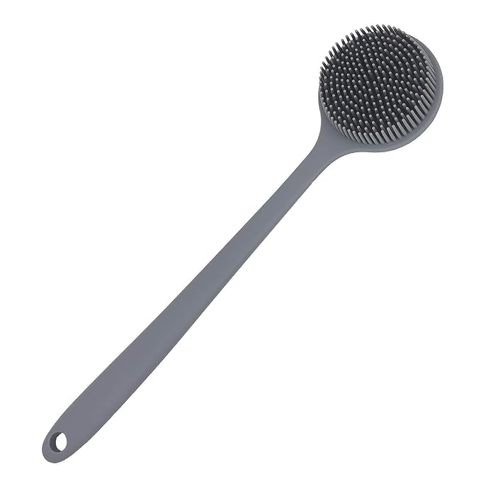 DNC Silicone Back Scrubber for Shower Bath Body Brush by LetsLiveBetter