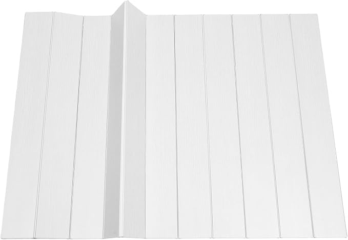 Bathtub Cover Foldable 62.9" x 31.5" Bath Tray Adjustable PVC Shutter Bath Lid - Image 5