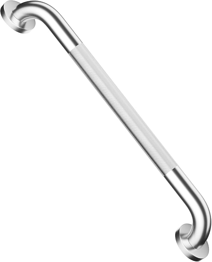 20 Inch Anti Slip Shower Grab Bar, Munzong Stainless Steel Bathroom Grab Bar by Munzong