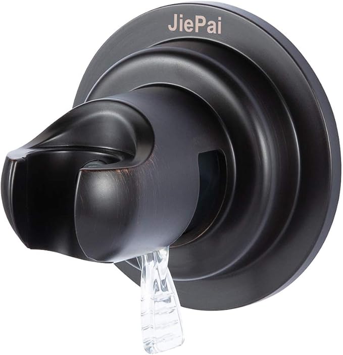 JiePai Vacuum Suction Cup Shower Head Holder, Adhesive Suction Handheld Shower by JiePai