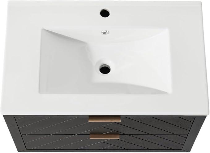 30 in. Wall Mounted Bathroom Vanity - Image 8