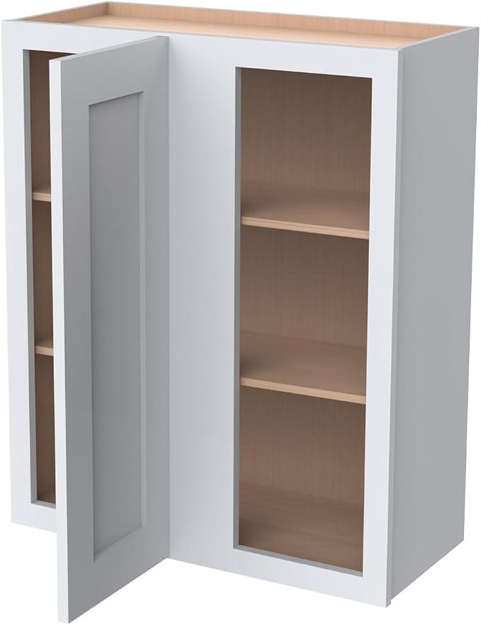 Solid Hardwood Wall Blind Corner Cabinets, Adjustable Shelves, Soft-Close Doors - Image 4