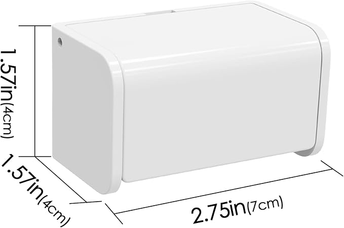 2 Pcs Toothbrush Holder Wall Mounted - Image 4