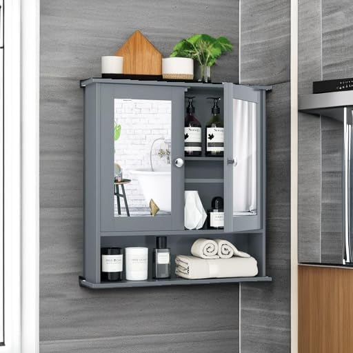 Tangkula Bathroom Medicine Cabinet - Image 6
