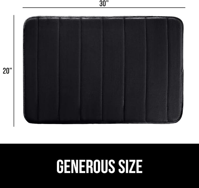GORILLA GRIP Memory Foam Bath Mat, Soft Absorbent US Designed Bathroom Rug - Image 2