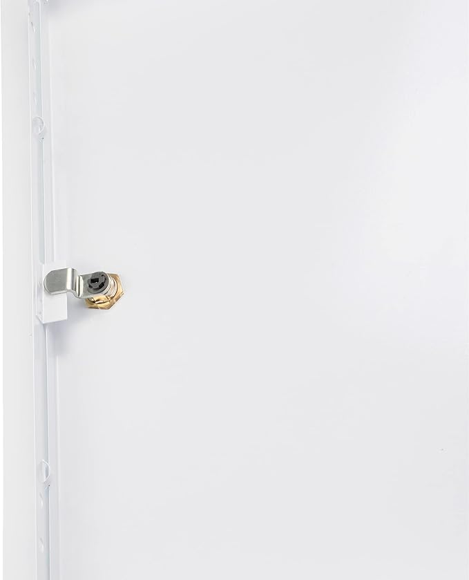 12" x 16" Lockable White Metal Access Panel. Service Shaft Door Panel - Image 6