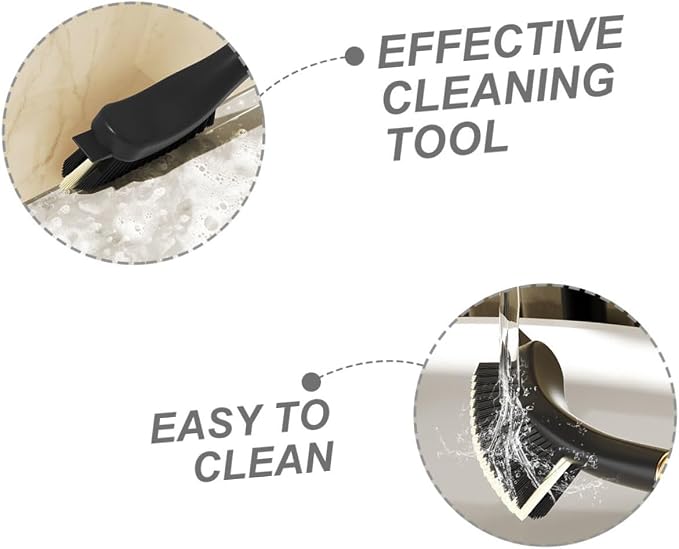 Mipcase 2Pcs Hard-bristled Crevice Cleaning Brush - Image 4