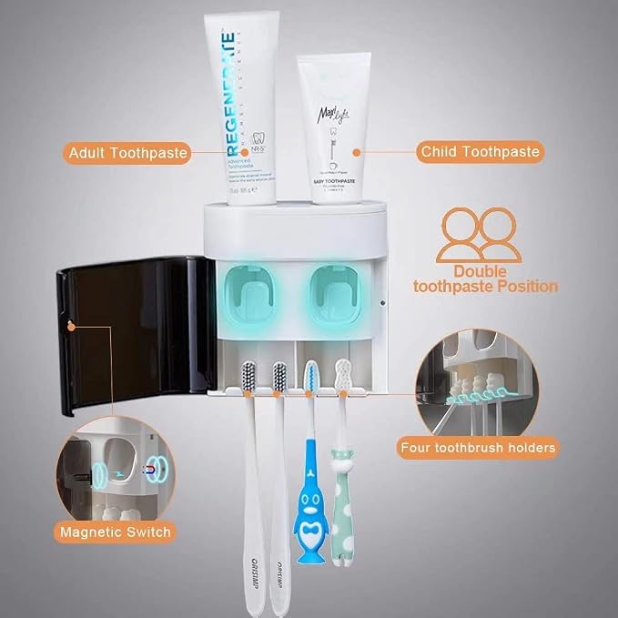 StAider Wall-Mounted Toothbrush Holder-Electric Toothbrush Holder - Image 2