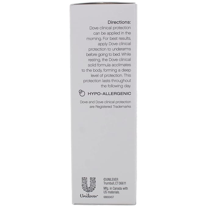 Dove Clinial Protection Deodorant, Original Clean, 1.7 oz - Image 4