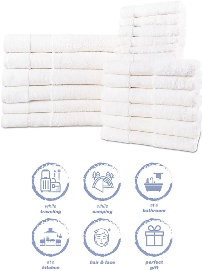 Hencely 18-Piece Bath Towel Set - Image 7