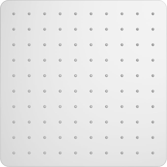 VBFF-Shower Head, rain shower head, 10 inch- Square Shower Head, 1.8 GPM Flow - Image 5