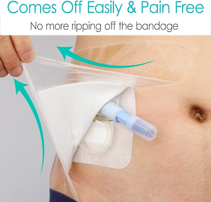 Waterproof Dialysis Port Shower Cover Pd Catheter Shower Shields Chemo Port - Image 5