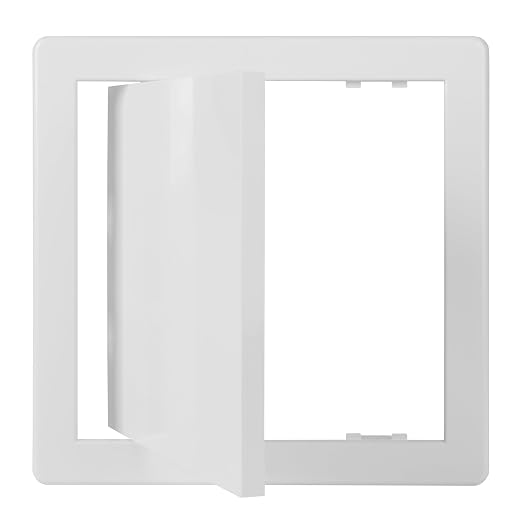 Repa Market 8 x 8 Access Panel for Drywall and Ceiling – White ABS Plastic Door - Image 8