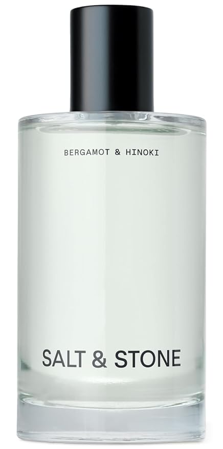 Salt & Stone Body Mist, Bergamot & Hinoki Scent, Skincare Infused Hair & Body by SaltStone
