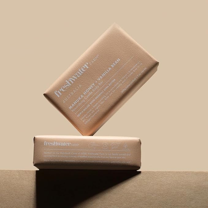 Freshwater Farm Australia Soothing Castile Natural Body Bar/Soap Bar - Image 9