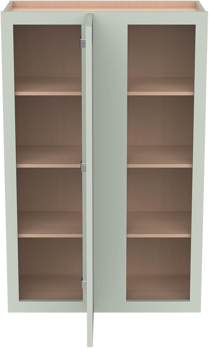 Solid Hardwood Wall Blind Corner Cabinets, Adjustable Shelves, Soft-Close Doors - Image 6