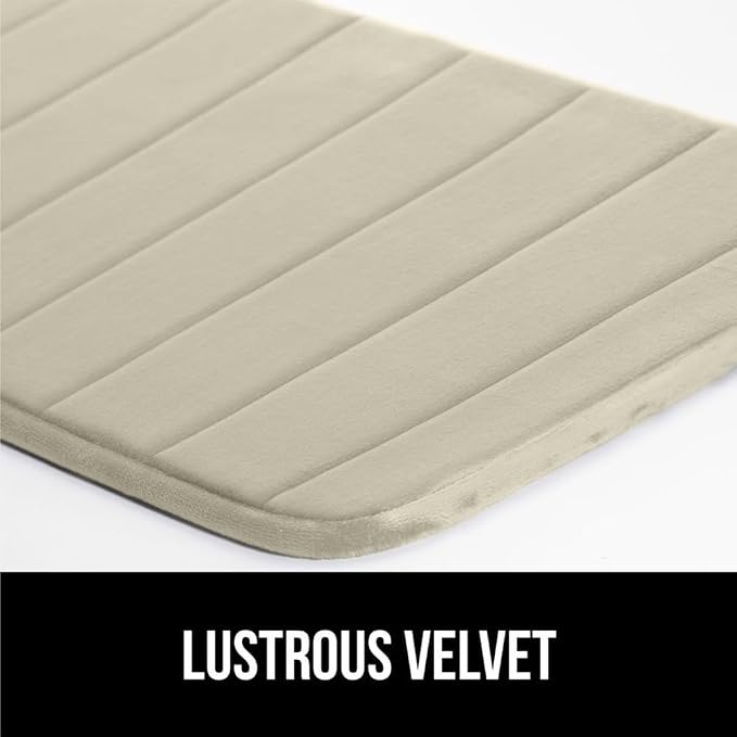 GORILLA GRIP Memory Foam Bath Mat, Soft Absorbent US Designed Bathroom Rug - Image 6