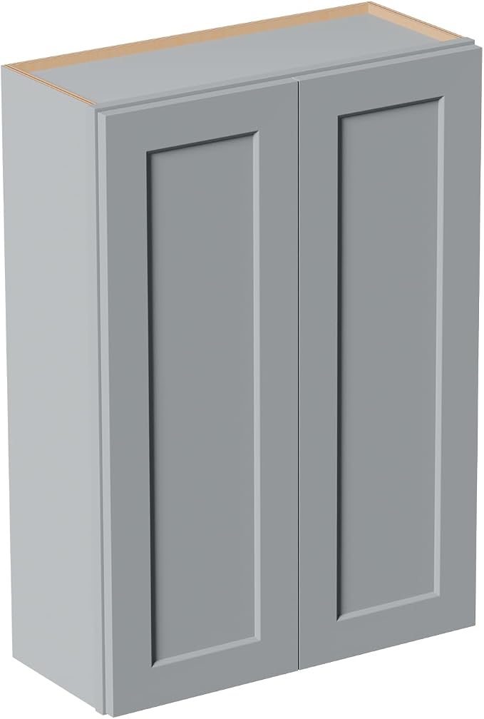 30 Inch Laundry Room Cabinets Wall Mounted, Solid Wood Over The Toilet Storage by Mkosoll