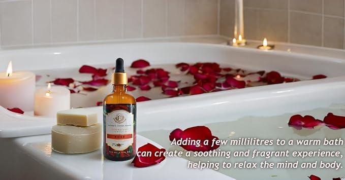 Luxurious Rose Essential Oil by Enhanced Essentials| Slow Distilled & Exotic| - Image 8