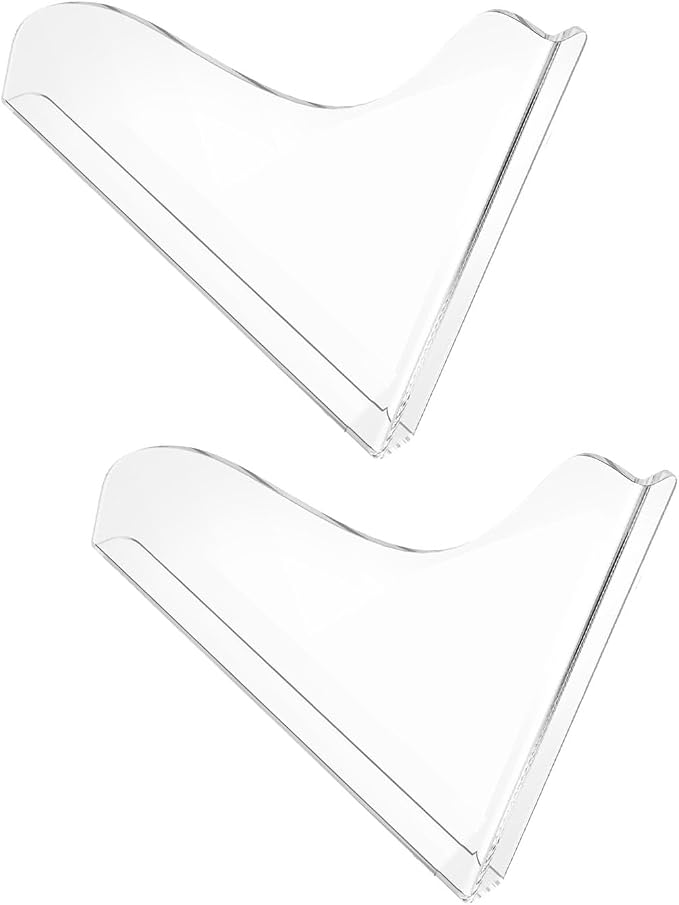 2PCS Clear Shower Splashing Guard, Acrylic Bath Angle Protection, Tub Corner - Image 4