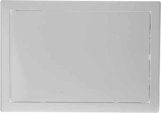 Vent Systems 12" x 8" Inch White Galvanized Steel Access Panel – Durable Access by VentSystems