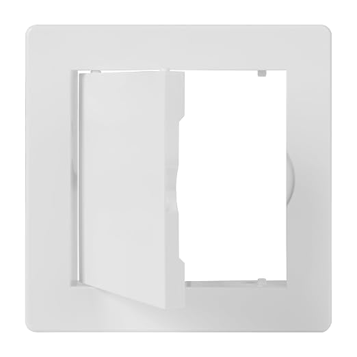 Repa Market 4 x 4 Access Panel for Drywall and Ceiling – White ABS Plastic Door - Image 8