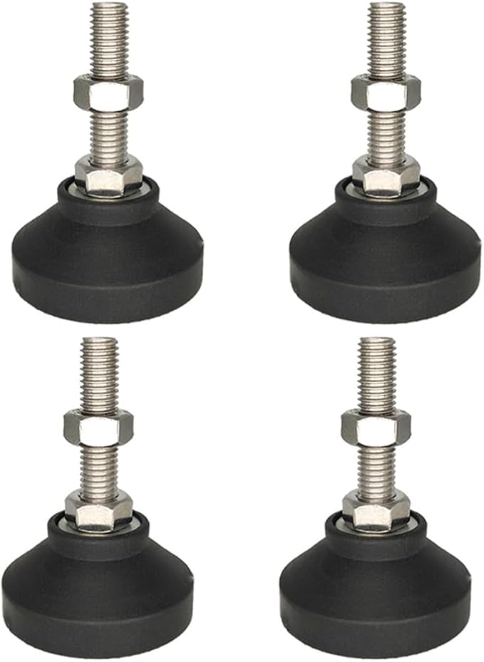Adjustable Leveling Foot, Small Equipment Foot ，Base Diameter 40mm, Thread M8 * by Unknown
