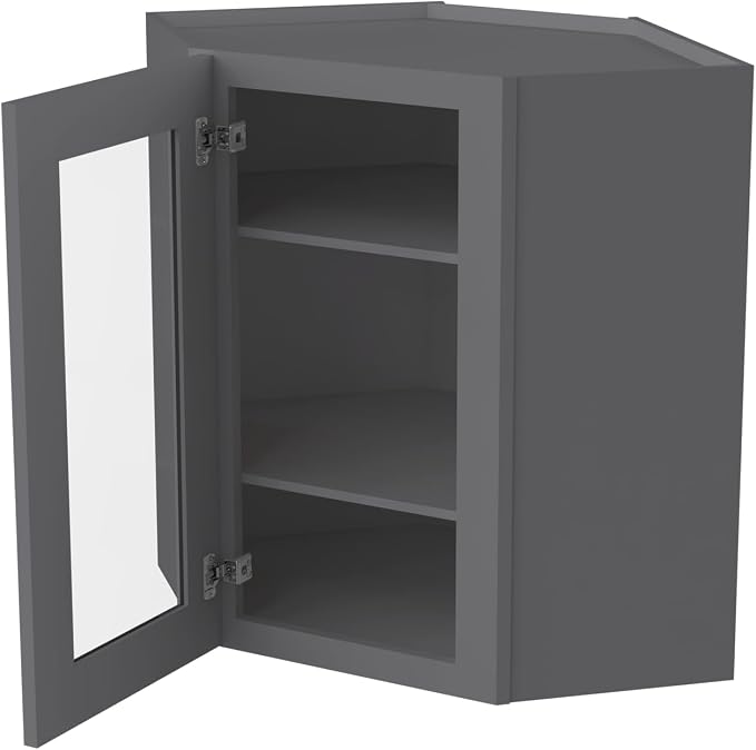 Glass Cabinet Style Corner Cabinet - Image 4