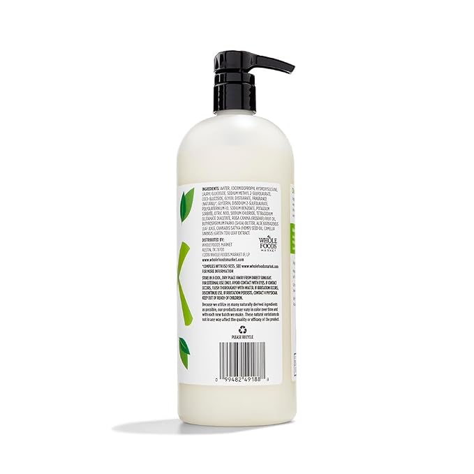 365 by Whole Foods Market, Body Wash Moisturizing Aloe & White Tea, 32 Fl Oz - Image 2