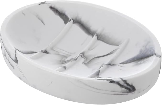 Marble Look Soap Dish by INIUNIK