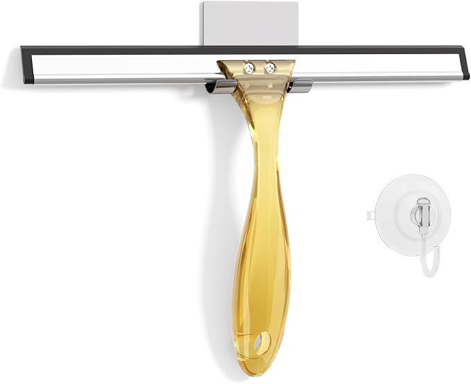 AmazerBath Shower Squeegee for Glass Doors, All-Purpose Squeegee by AmazerBath