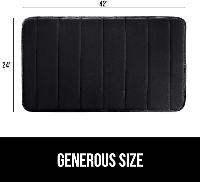 GORILLA GRIP Memory Foam Bath Mat, Soft Absorbent US Designed Bathroom Rug - Image 2