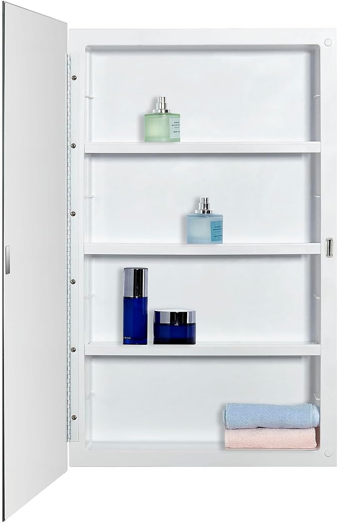 Plastic Medicine Mirror Cabinet - Image 4