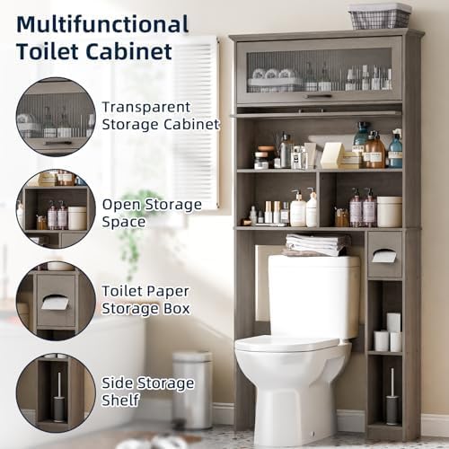 Over The Toilet Storage Cabinet - Image 4