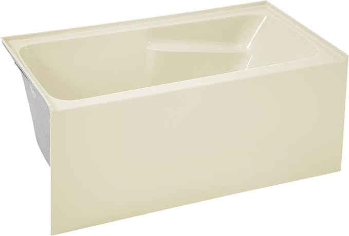 Voltaire 54" X 30" Left-Hand Drain Alcove Bathtub - Image 3