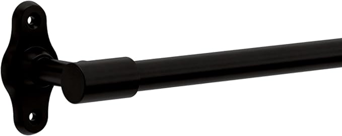 Franklin Brass Calloway 4-Piece Bathroom Set Matte Black 18" + 6" Towel Rack - Image 4