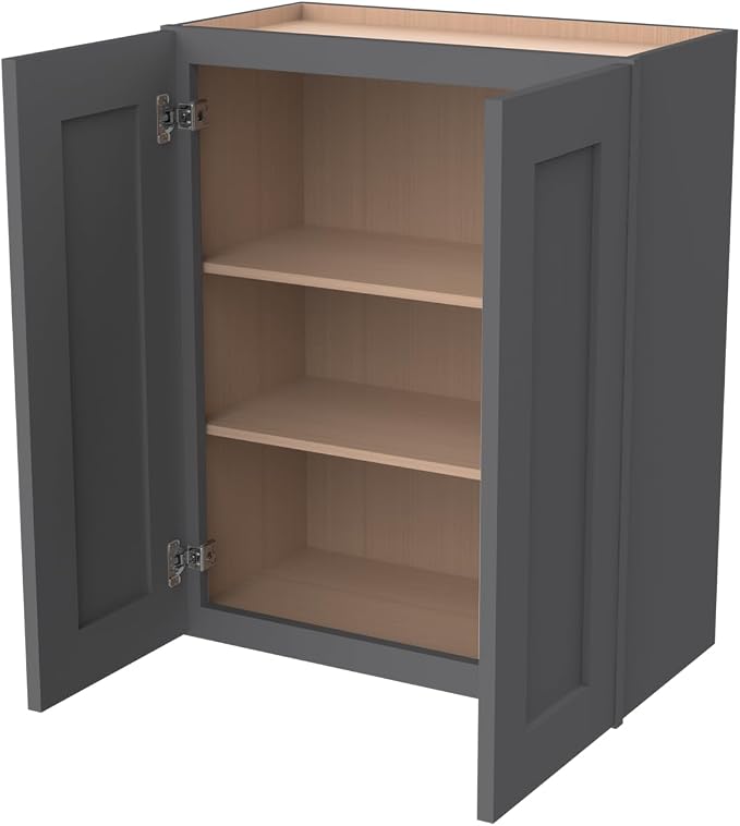 Wall-Mounted Cabinet – Solid Wood Shaker Style Medicine Cabinet - Image 4