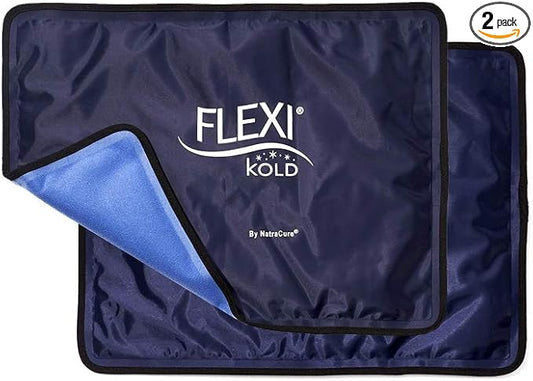 FlexiKold Ice Packs for Injuries Reusable by NatraCure